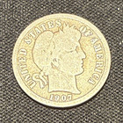 1907 Barber Dime 10C Philadelphia Business Strike Silver .900 KM#113 — photo 1