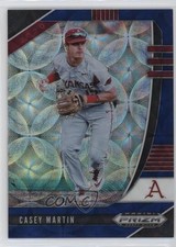 2020 Panini Prizm Draft Picks Navy Blue Kaleidoscope 6/15 Casey Martin 0c6