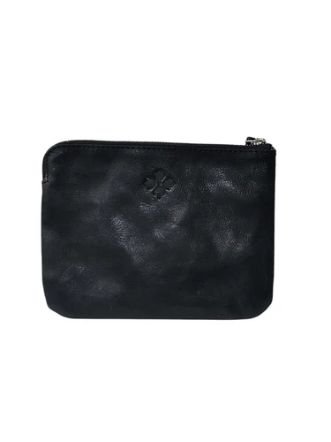 Patricia Nash Leather Wristlet Clutch Multicolor Print Front Black Back - Picture 11 of 11