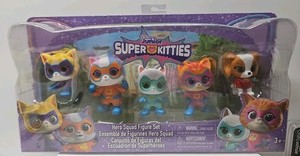 Super Kitties Hero Squad Figure 5-Pack NEW