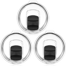 30 oz Tumbler Lid for Yeti, 3 Pcs Magnetic Replacement Lids for Yeti Rambler 30/