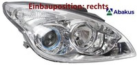 Abakus 221-1146R-LD-EM Hauptscheinwerfer Rechts Scheinwerfer FüR Hyundai