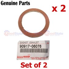 Genuine Lexus LX450 FZJ80 1FZ Exhaust Flange Gasket x2