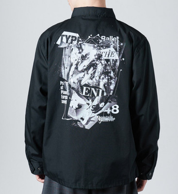 Eureka Seven x glamb Ballet Mécanique Coach Jacket XL Size Black Japan LTD New