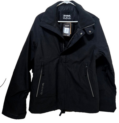 Dakine A-1 Snow Jacket Unisex S Black 10K Waterproof NWT