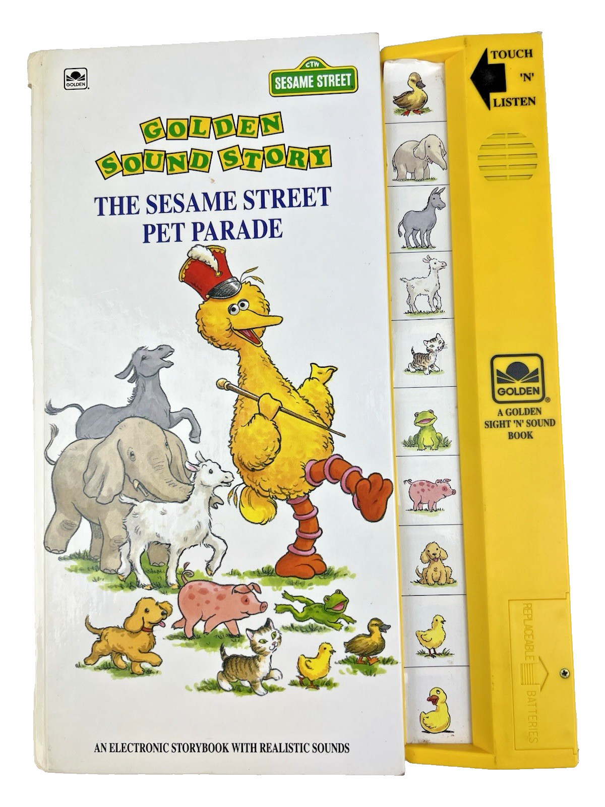 Vintage Golden Sound Story THE SESAME STREET PET PARADE