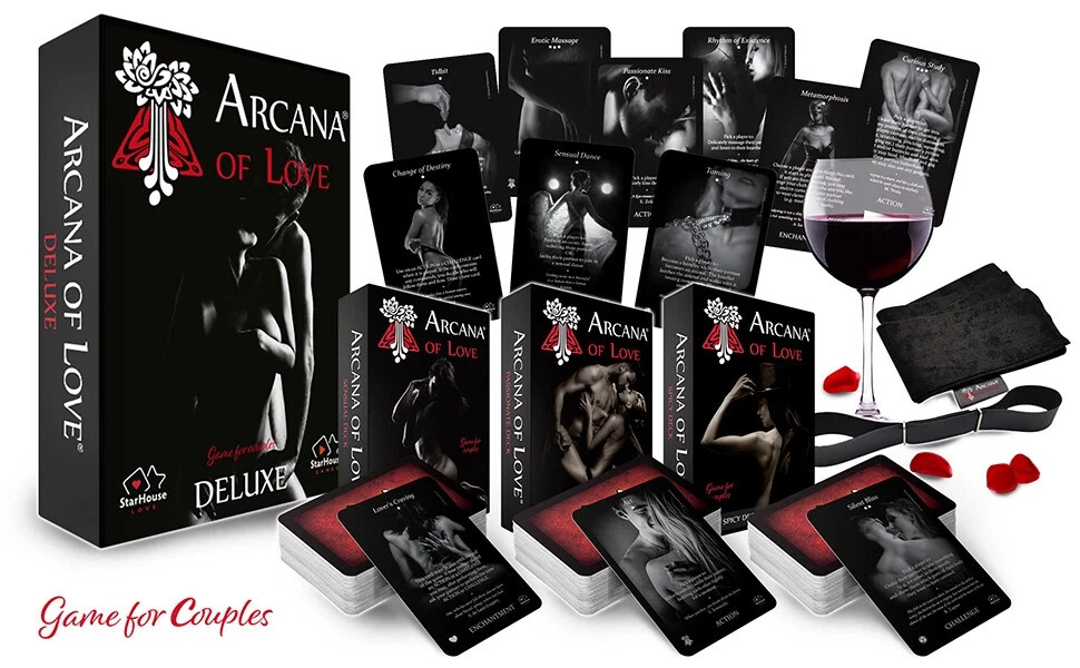 Sexy Game Set for Couples ARCANA OF LOVE DELUXE - Spice Up Y