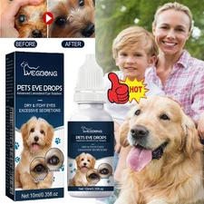 Eye Drops for Pets Bacterial,Viral and Fungal & Infections Dog Cat Treatment US
