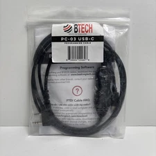 BTECH PC03 USB-C Programming Cable NEW