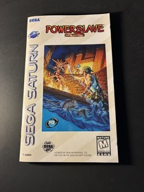 PowerSlave 1996 Sega Saturn CIB Complete Video Game 