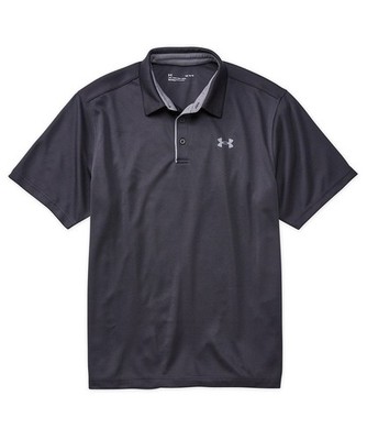 Men's Under Armour Short Sleeve Tech Polo Shirt, Black 1290140-001