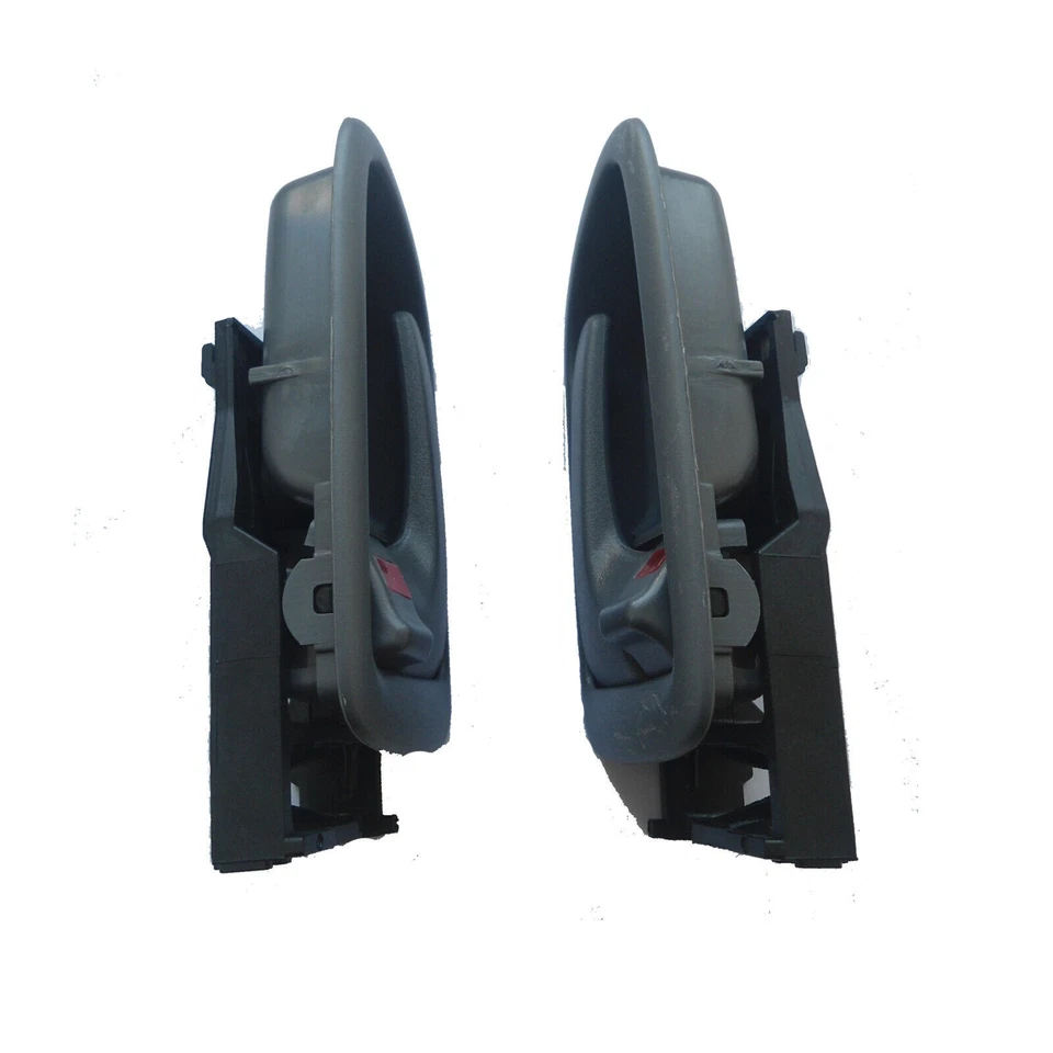 Manija de puerta gris interior izquierda derecha Toyota Sequoia Tundra Avalon 01-07 2 piezas Foto 3 de 4