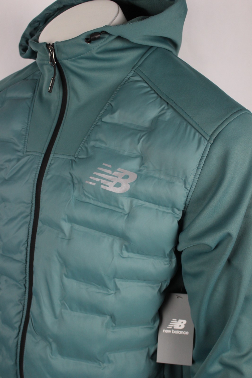 Giacca Ibrida Softshell New Balance Uomo con Cappuccio foto 3