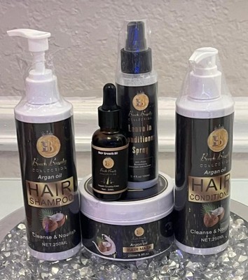 Bene Beauty Collections Argan Oil Shampoo, Conditioner, Leave-In Spray Set