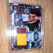 2024 Panini Black Futuristic Luke McCaffrey Commanders Emerald MEM RC /25 #F-LMY