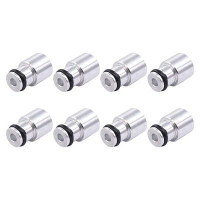  8Pcs Fuel Injector Spacer Adapter for Shorty Truck 4.8 5.3 6.0L to LS1 LS6 