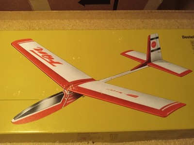 Vintage Graupner Fan # 4023 free flight glider kit, for optional Jetex power.