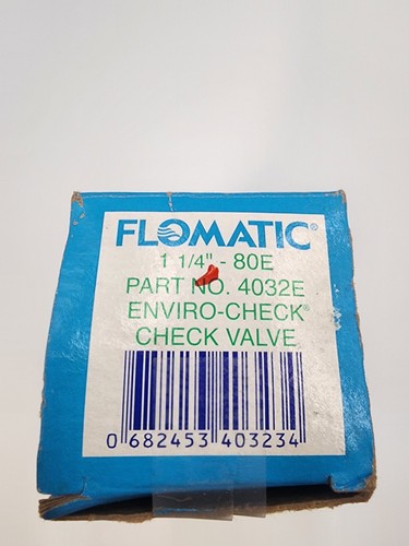 FLOMATIC 4032E Enviro 1-1/4 in. 80E Female Bronze Brass Check Valve No Lead - Picture 7 of 14