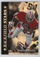 1995 Score Summit Backfield Stars William Floyd #14 12zm