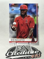 2019 Topps Baseball Update Series US105 Luis Rengifo RC SSP Short Print Warmup