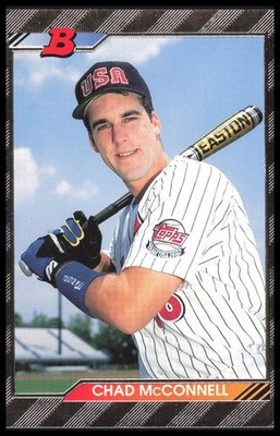 1992 Bowman Chad McConnell # 587 RC Team USA 1TT