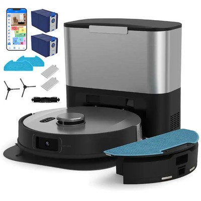 bObsweep UltraVision Self-Empty Robot Vacuum & Mop 1.5-Gallon (PET24-7-913) 