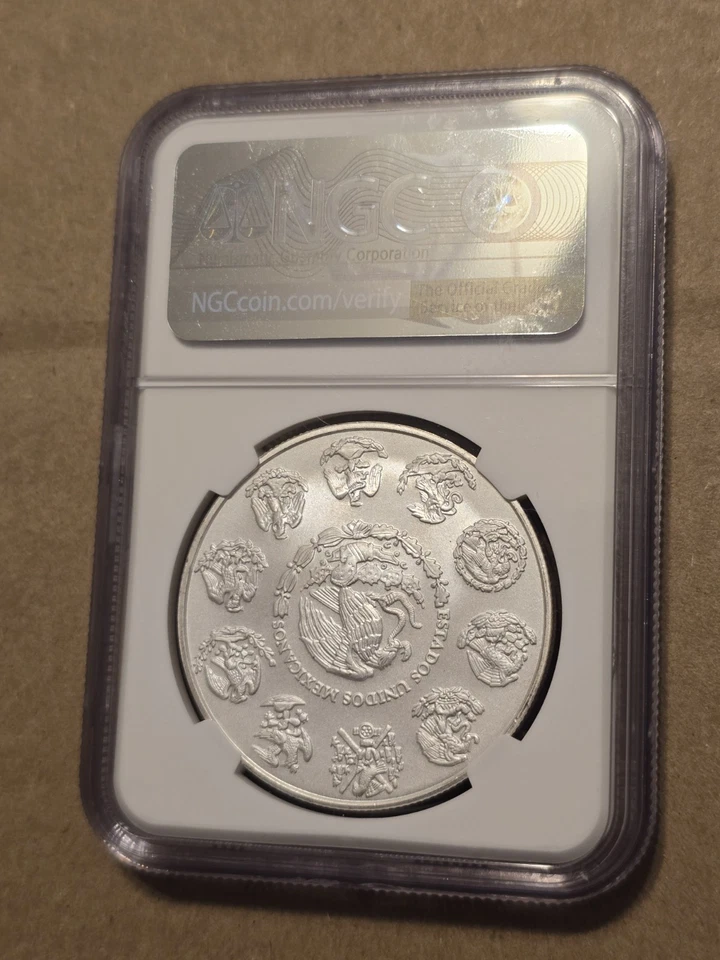 2018 Silver Libertad, 1oz Silver NGC MS69 - Image 2 of 3