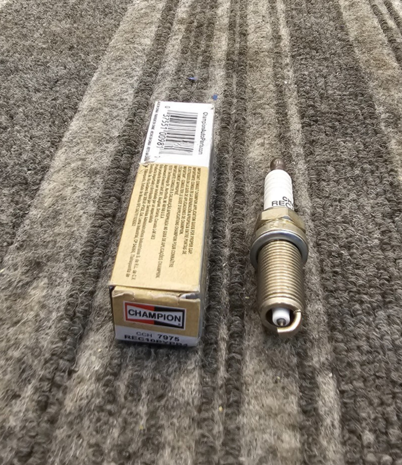 QTY 3 Champion 7975 REC10PYPB4 Double Platinum Spark Plug Fits 07-09 Kia Rondo