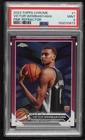 2023-24 Topps Chrome Pink Refractor Victor Wembanyama #1 PSA 9 MINT Rookie RC