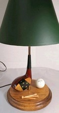 Golfers Desk Light Golf Head Tees Golf Ball