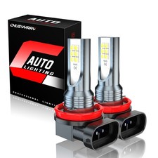 H11 LED Headlight Super Bright Bulbs kit 6000K White 330000LM HIGH/LOW Beam