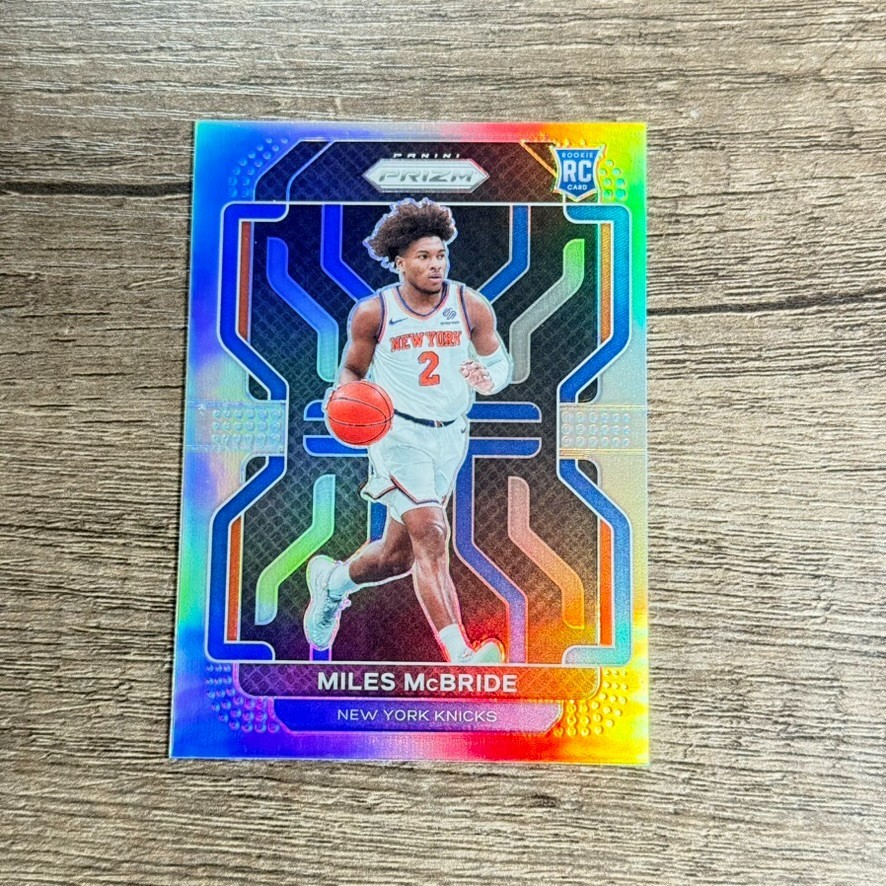 2021-22 Panini Prizm - Miles McBride #283 Silver Prizm (RC)