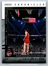 2025 Panini Caitlin Clark Chronicled - WNBA Caitlin Clark #42