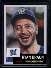 2019 Topps Living Set #165 Ryan Braun Card (Qty)