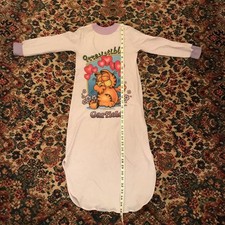 Garfield, Irresistible, 1978, Lavender, Girl s, Vintage Gown, small, 7-8, Sears