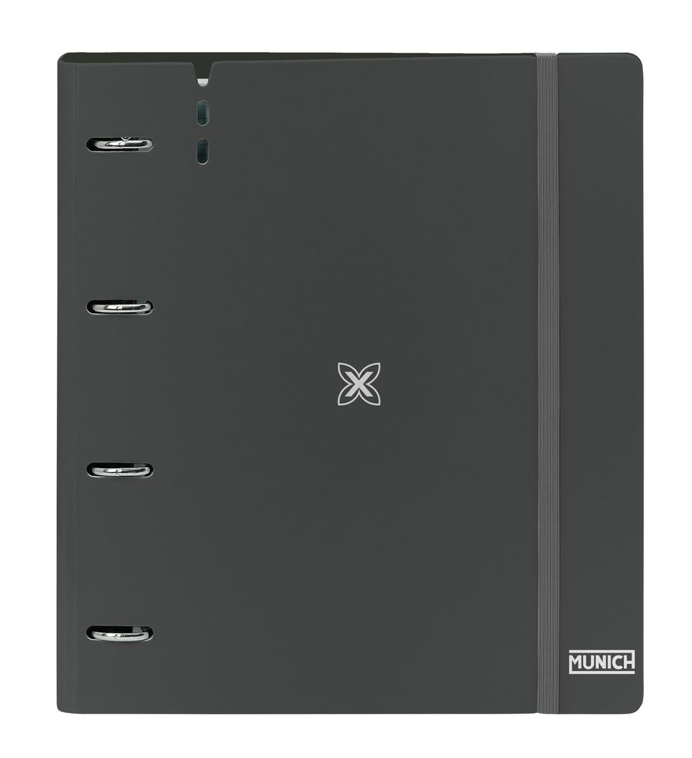 Картонный блок Safta Munich Lagoon с 4 кольцами диаметром 35 мм с наполнителем объемом 100 листов формата А4 7690₽