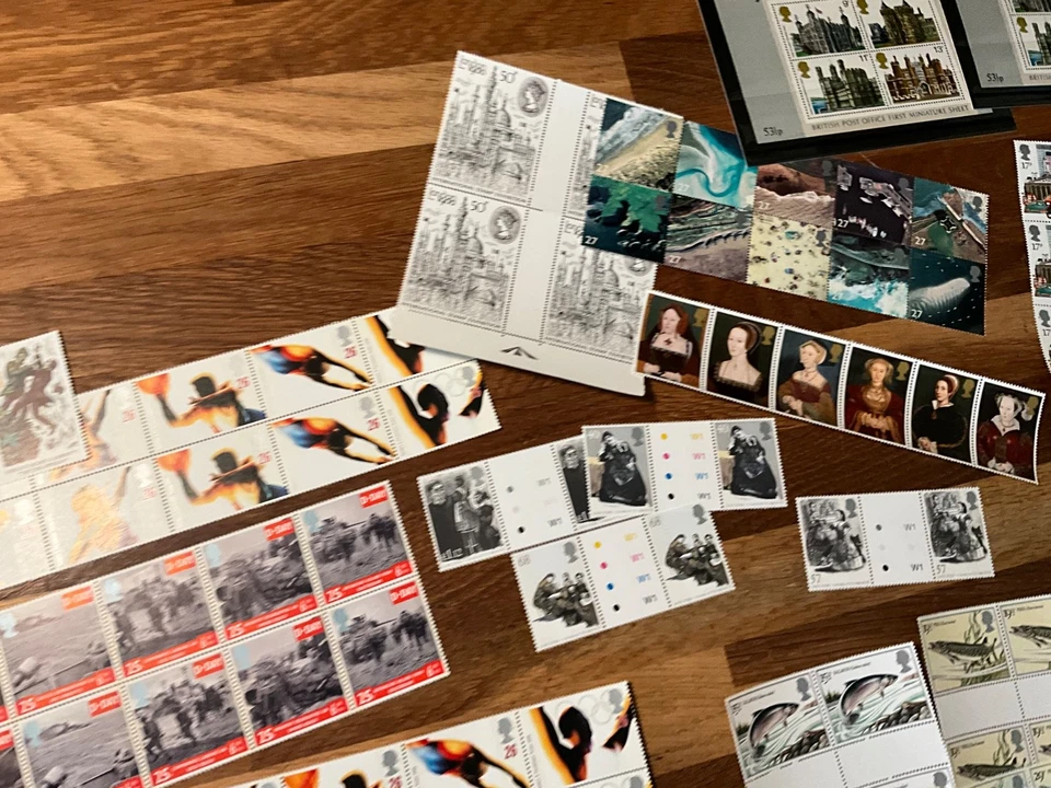 GB discount postage MNH  mint stamps face value £100+ SEE LARGER LOTS of FV - Image 4 of 4