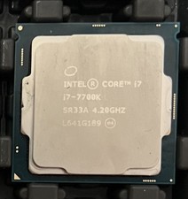 Intel Core i7-7700K SR33A 4.20GHz Processor Core i7 7th Gen. Intel