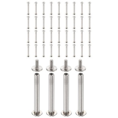 40 Set Phillips Chicago Screw M2x25mm Binding Post Screw Silver