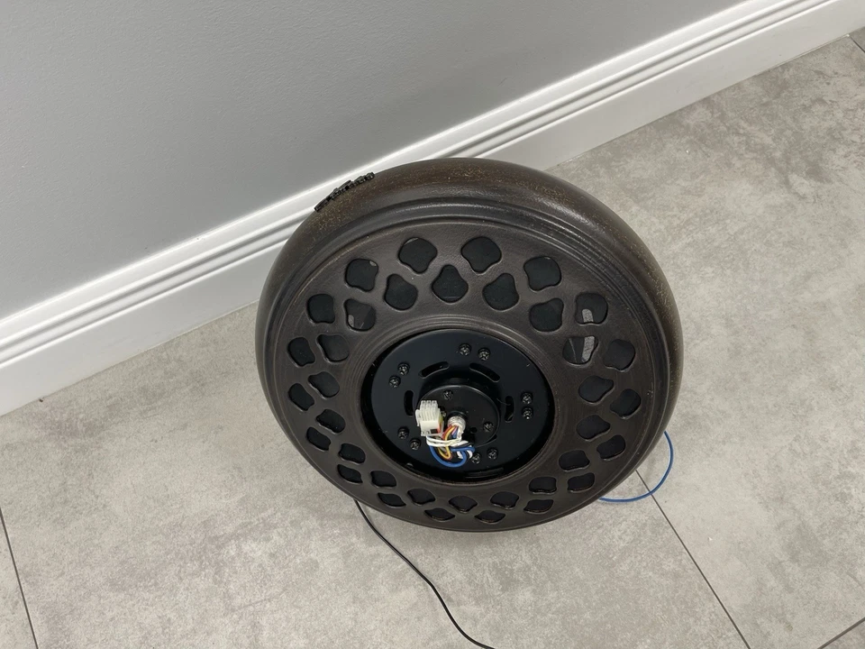 Prestige by Hunter Torrence 64-in Provence Crackle Indoor Ceiling Fan Mod-55045 - Image 2 of 4