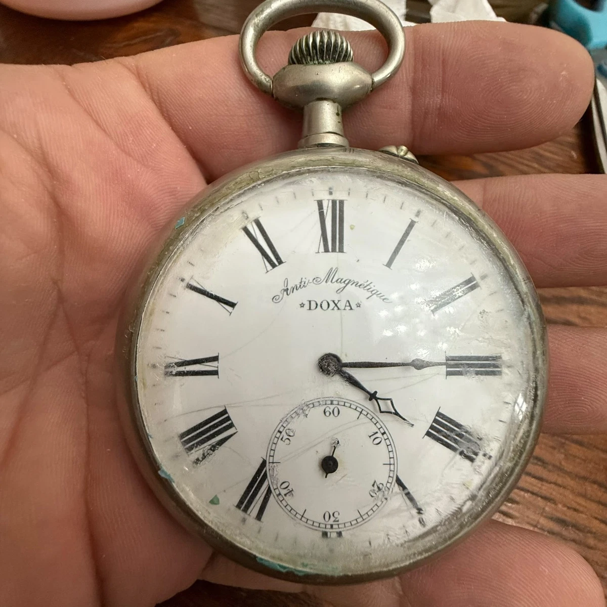 DOXA Pocket Watches with Vintage 1910-1919 Year Manufactured