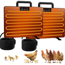 2PCS 200W Chicken Coop Heater Chicken Coop Heater Heating Panel for Winter