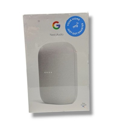 Google Nest Audio Smart Speaker Chalk White Google Assistant Factory Sealed
