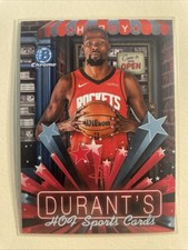 2025/26 Bowman Chrome Hobby Stars Kevin Durant HOF #HS-12 Houston