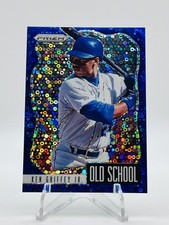 2022 Prizm / Old School / Blue Donut Circle / 101/199 / Ken Griffey Jr /#OS-2 