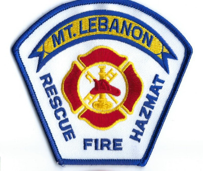 Mt. Lebanon (Allegheny County) PA Pennsylvania Fire Rescue HazMat Dept. patch