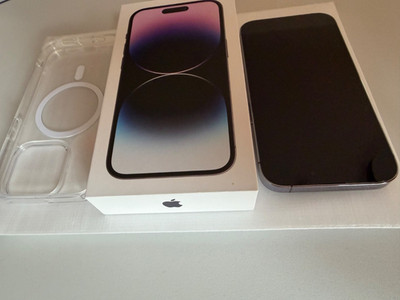Apple iPhone 14 Pro - 256GB - Deep Purple - Top Zustand - MQ1F3ZD/A  - Batt. NEU