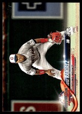 Jose Ramirez 2018 Topps Update #US31 Cleveland Indians FREE SHIP AutographDen