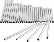 30 Pcs Whind Chime Tubes for DIY Home Garden Outdoor Hanging Decor