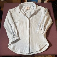 Athleta Girl RetroActive Oversized Shacket Light/Baby Blue - Girls Size L/12
